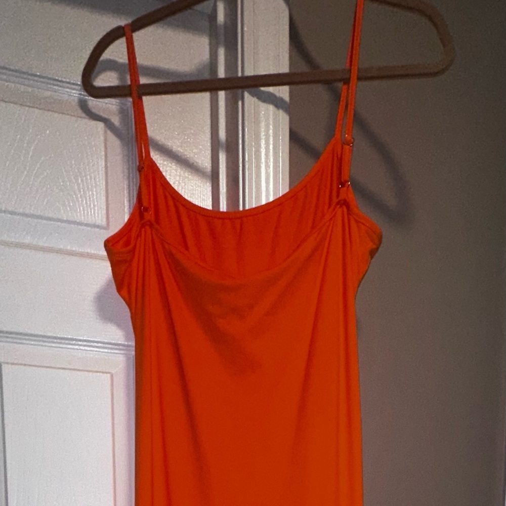 Bundle 3-Piece Slip Dress - XXL - Orange/Black/Gray
